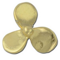 Stock Propeller Lapel Pin